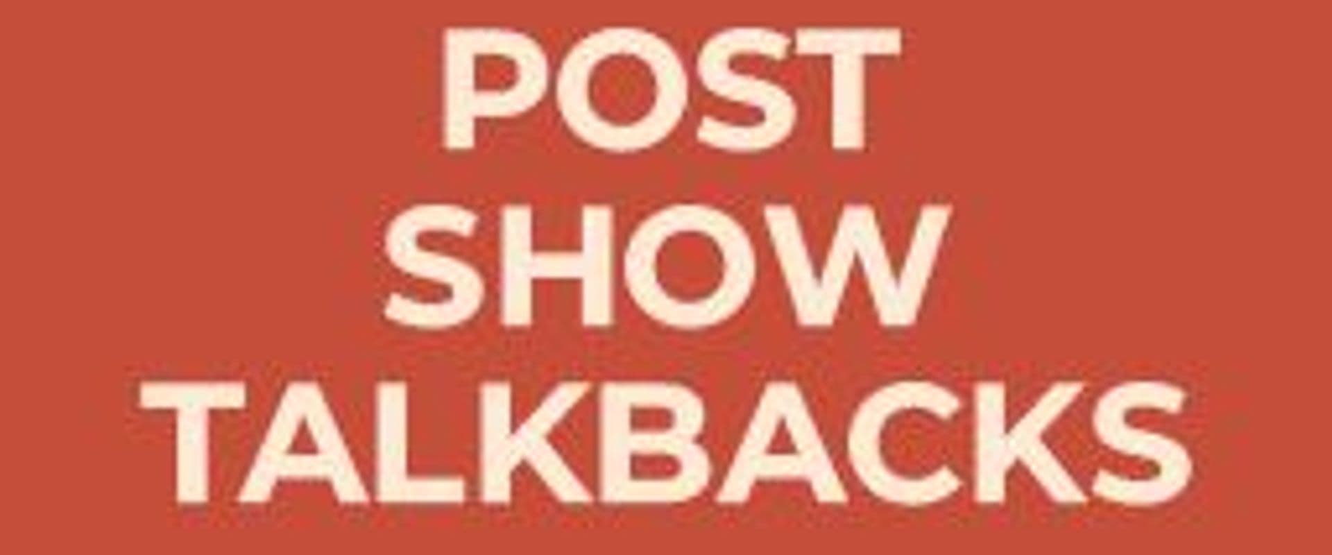 Post Show Talkback - Smote This A Comedy About God and Other Serious $H*T