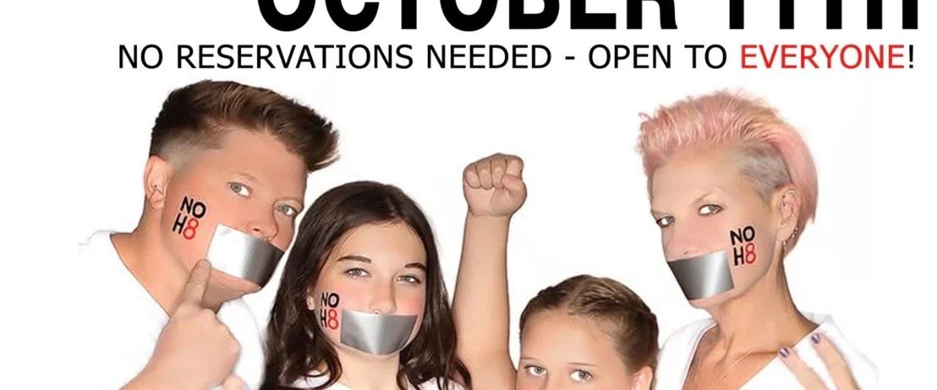 NoH8 Photo Shoot