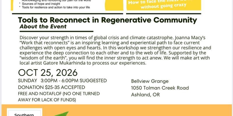 Active Hope - Building Regenerative Community
