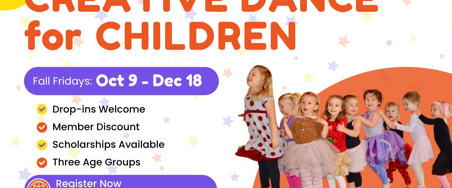 Creative Dance for Children Fall Session