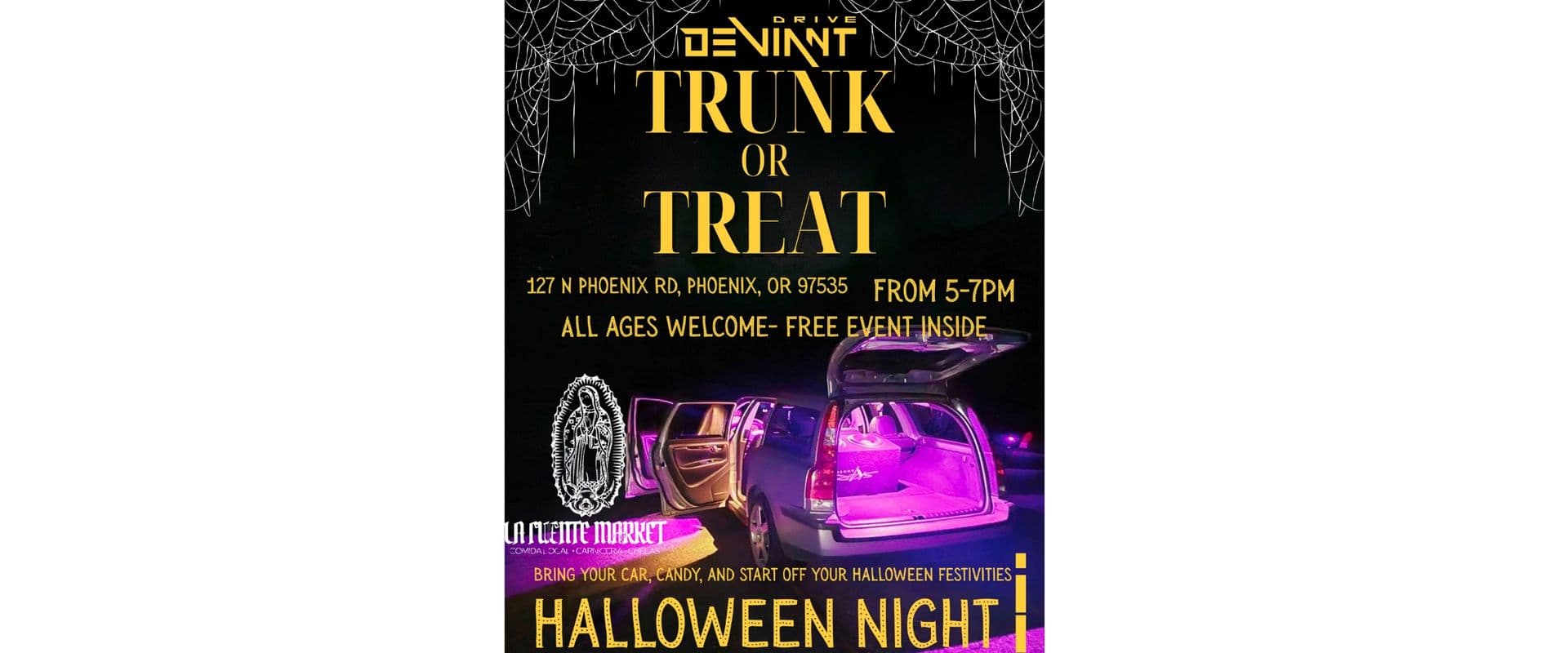 Drive Deviant Trunk or Treat
