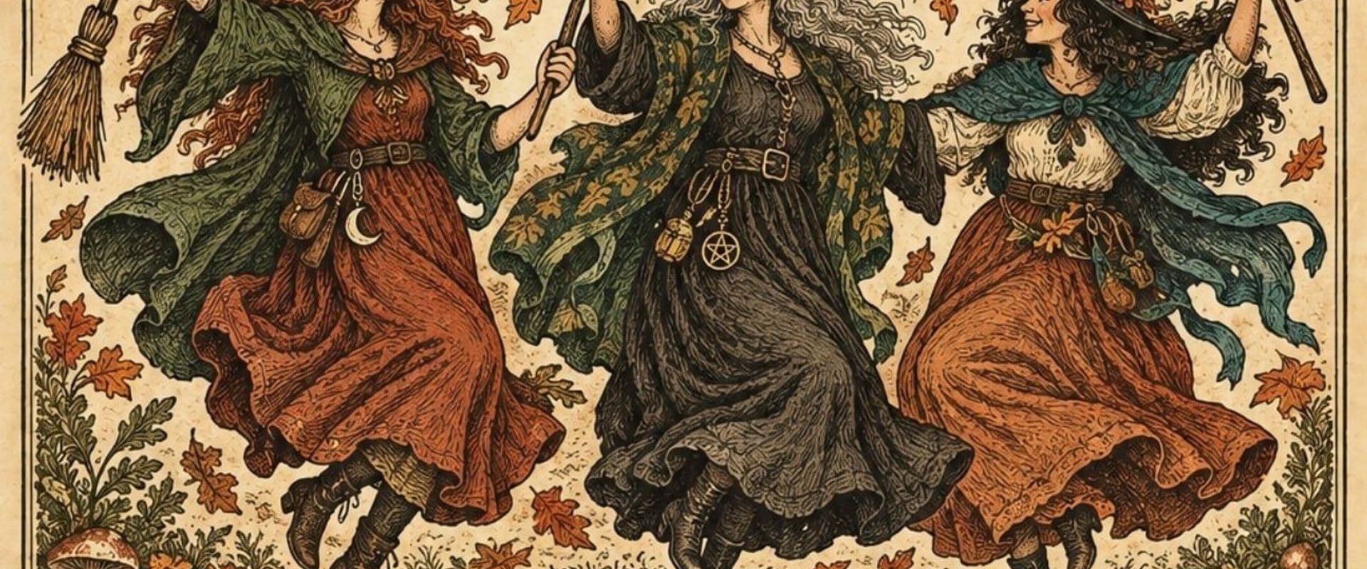 October Witch Dance practice in Lithia Park